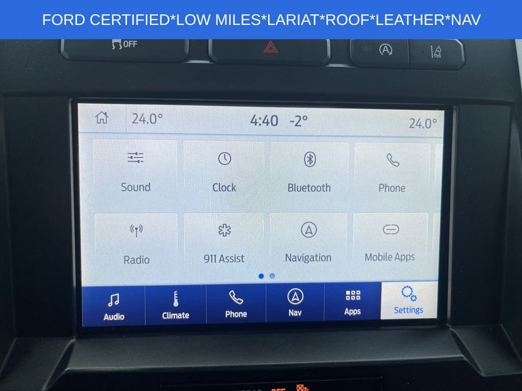 Certified 2020 Ford F150 Lariat w/ Equipment Group 502A Luxury image 31