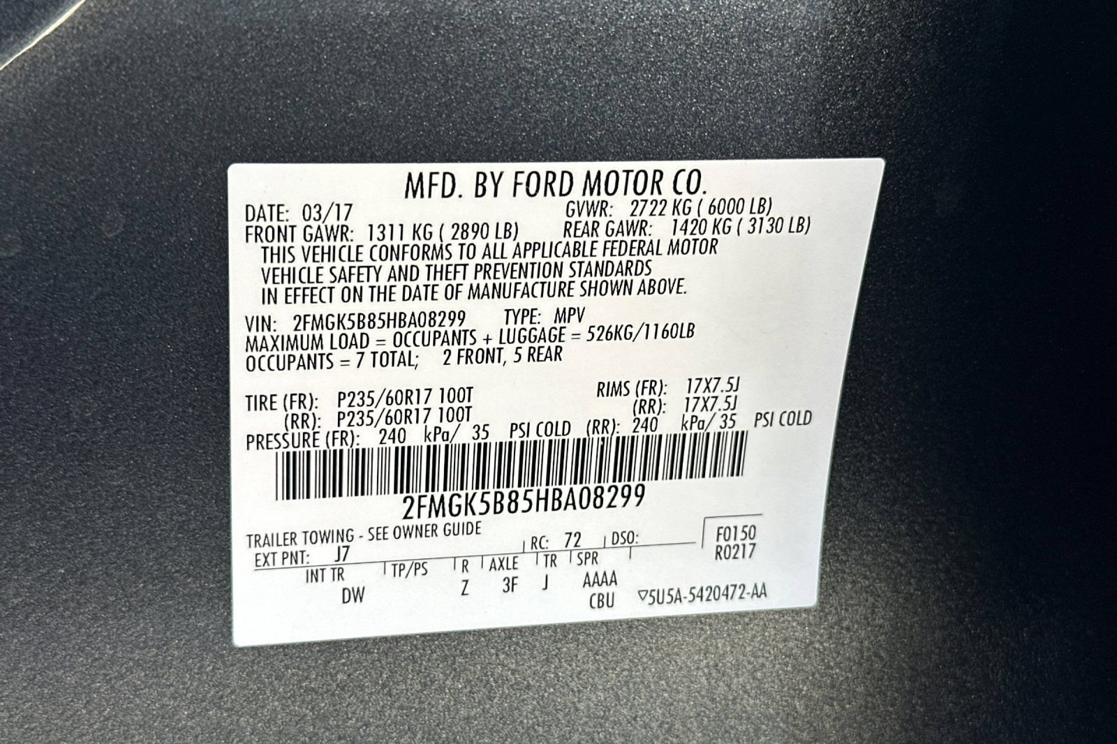 Certified 2017 Ford Flex SE FWD image 55