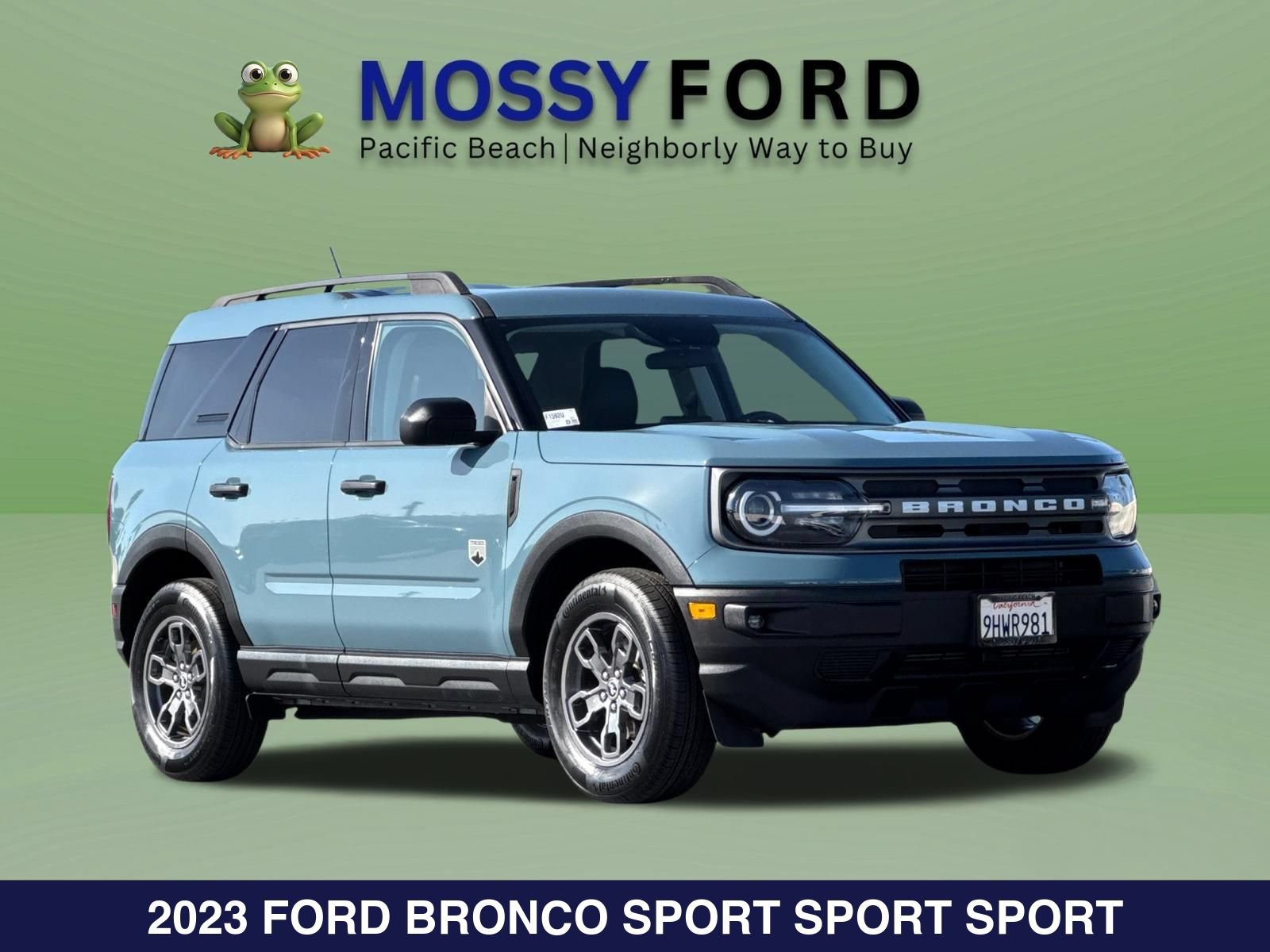 Certified 2023 Ford Bronco Sport Big Bend w/ Convenience Package AWD/4WD image 2