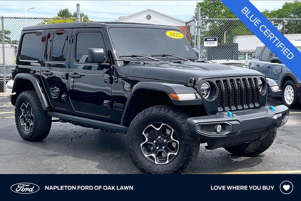 Used 2022 Jeep Wrangler Unlimited Rubicon 4xe w/ Cold Weather Group