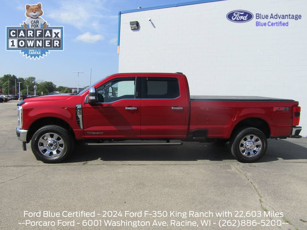 Certified 2024 Ford F350 King Ranch w/ Chrome Package AWD/4WD image 2