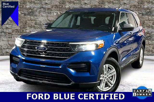 Certified 2022 Ford Explorer XLT w/ Class IV Trailer Tow Package