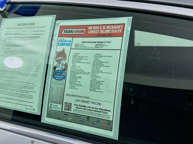 Used 2024 Chevrolet Malibu LT image 14