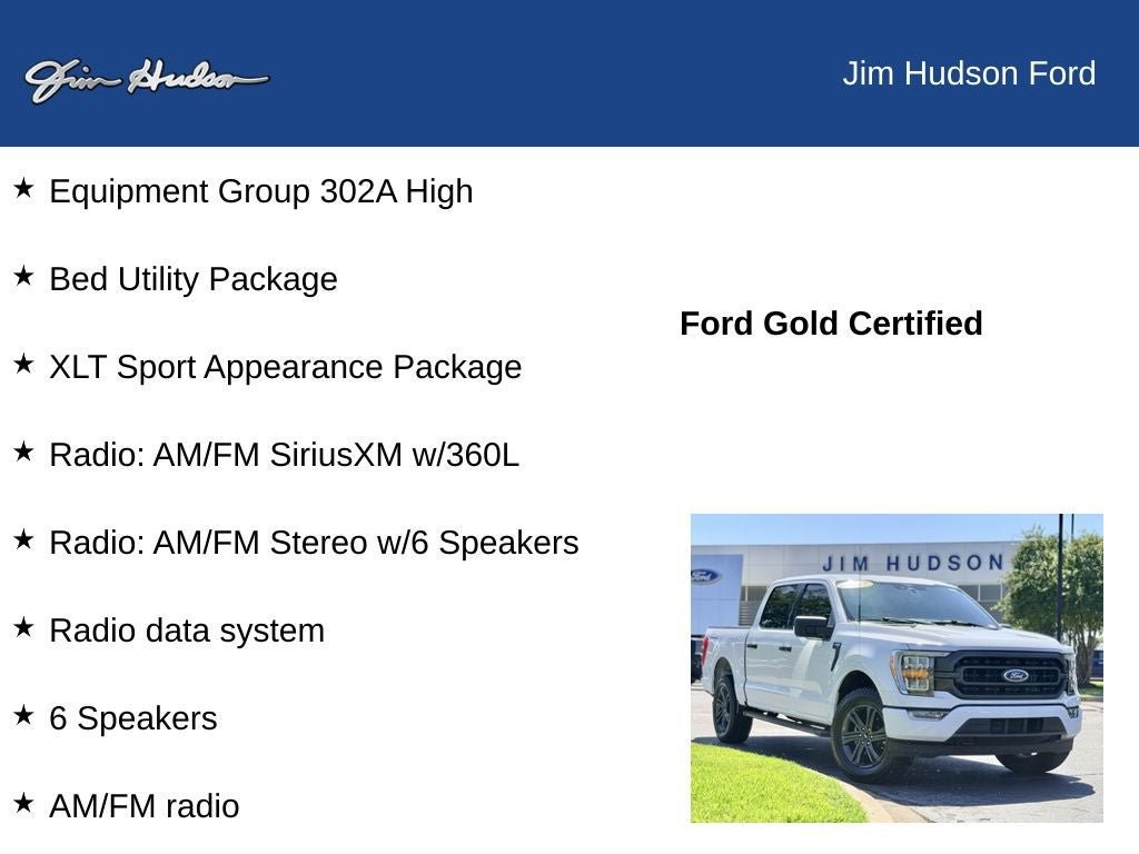Certified 2023 Ford F150 XLT w/ Equipment Group 302A High AWD/4WD image 12