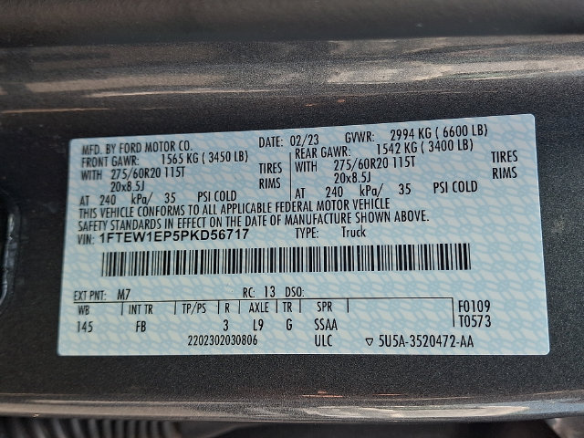Certified 2023 Ford F150 Lariat AWD/4WD image 28