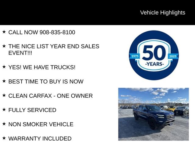 Used 2023 Nissan Frontier SV w/ SV Premium Package image 5