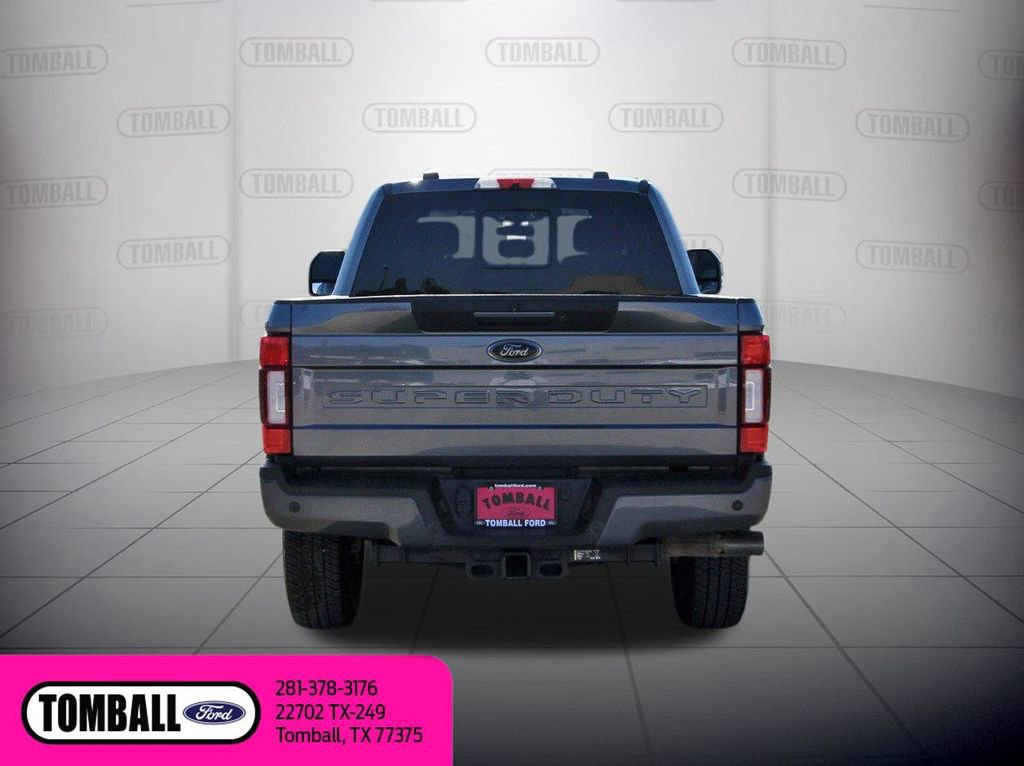 Certified 2022 Ford F350 Lariat w/ Black Appearance Package AWD/4WD image 6