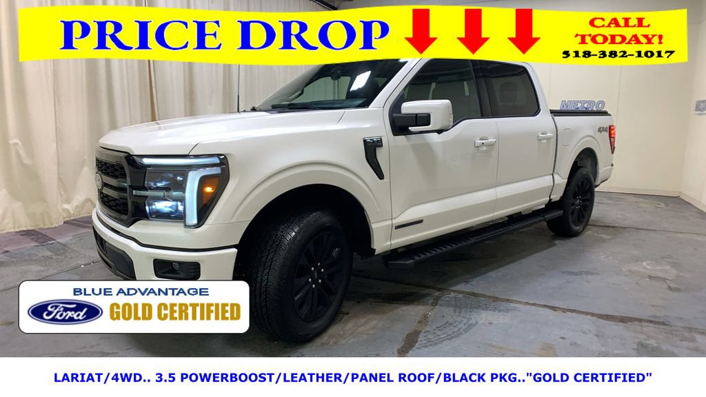 Certified 2025 Ford F150 Lariat w/ Equipment Group 502A High AWD/4WD image 7