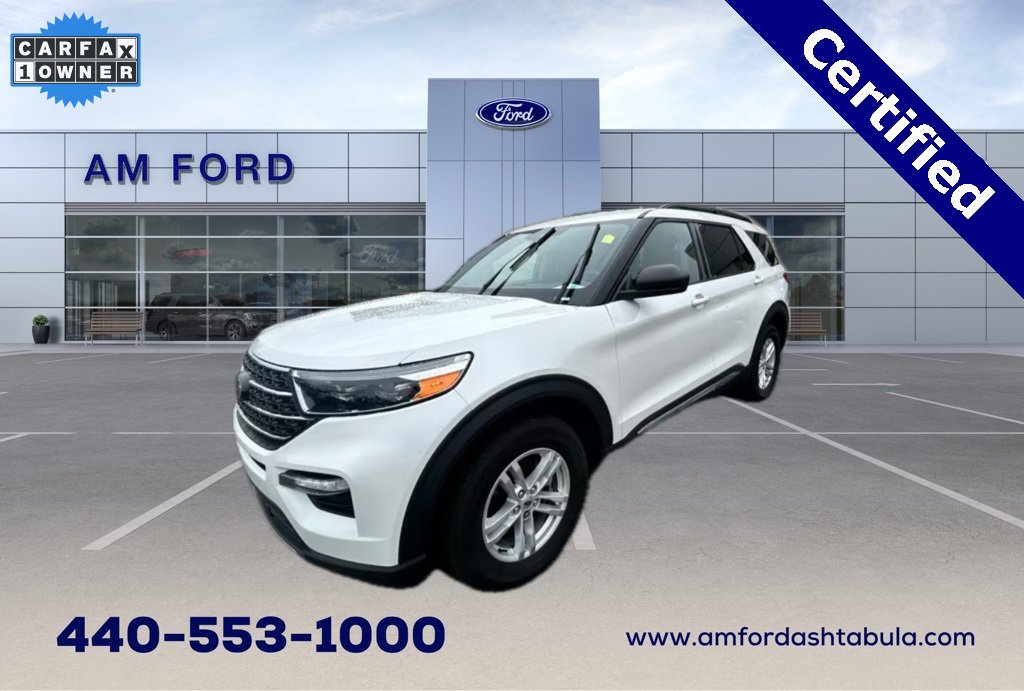 Certified 2022 Ford Explorer XLT w/ Equipment Group 202A image 1