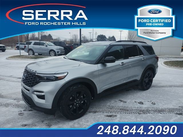 Certified 2024 Ford Explorer ST-Line w/ Class IV Trailer Tow Package image 1