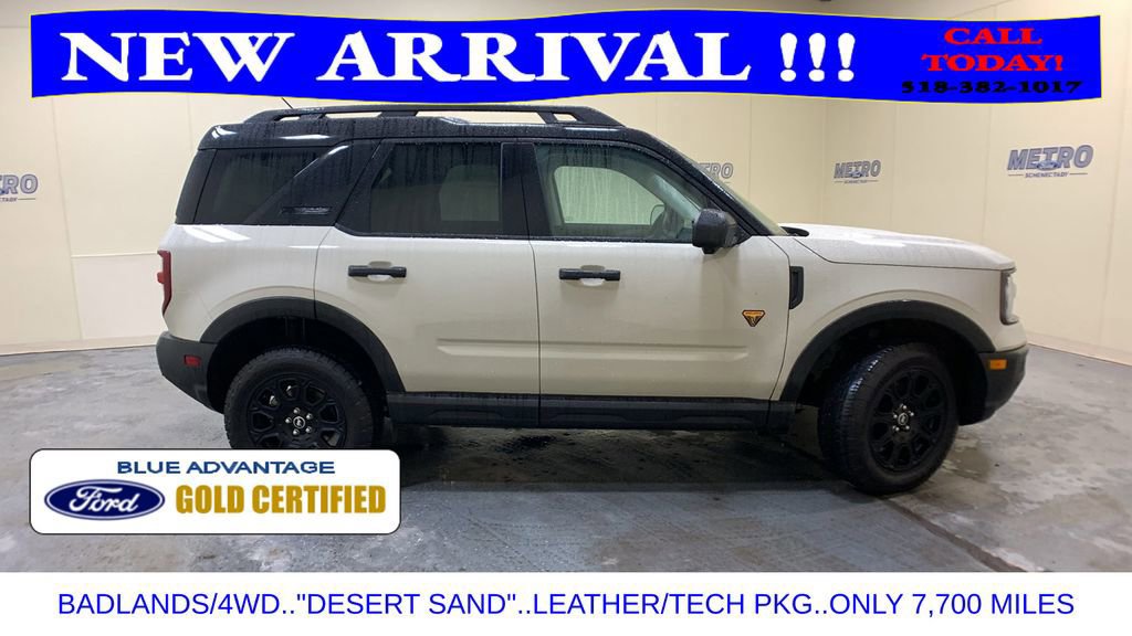 Certified 2025 Ford Bronco Sport Badlands w/ Badlands Tech Package image 7