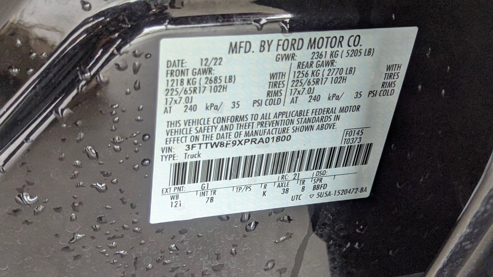 Certified 2023 Ford Maverick XLT w/ Equipment Group 300A Standard image 19