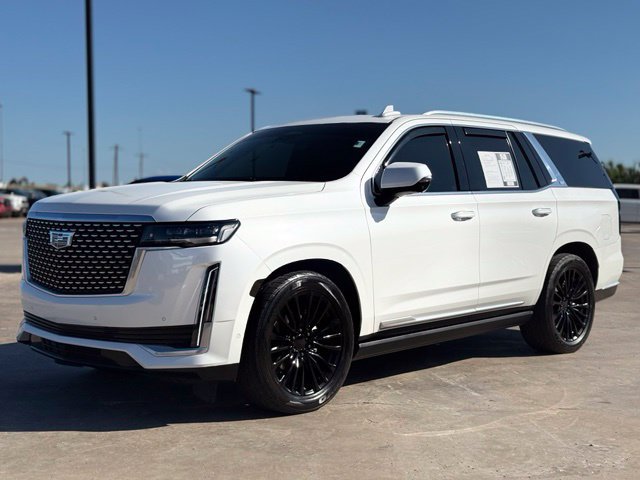 Used 2021 Cadillac Escalade Premium Luxury w/ Driver Assist Tech Package RWD image 3