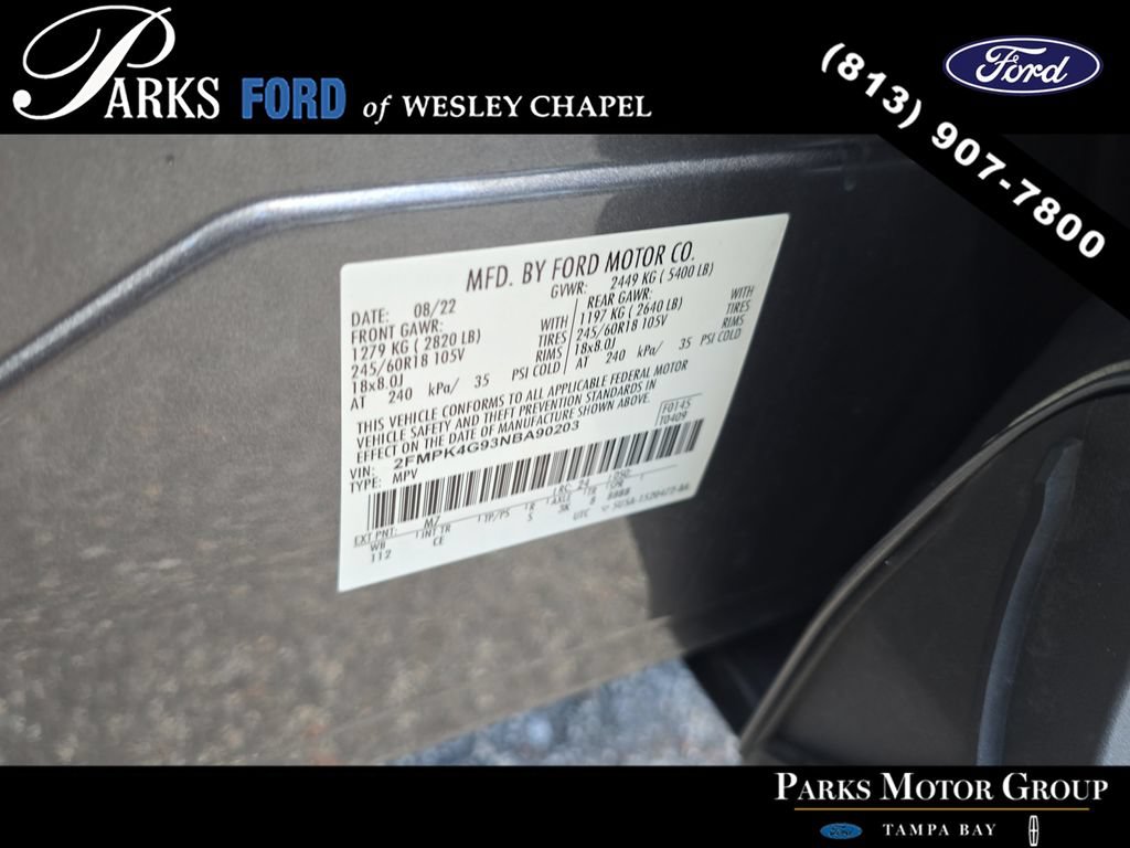 Certified 2022 Ford Edge SE AWD/4WD image 33