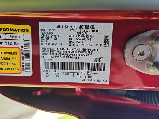 Certified 2025 Ford Bronco Sport Big Bend AWD/4WD image 33