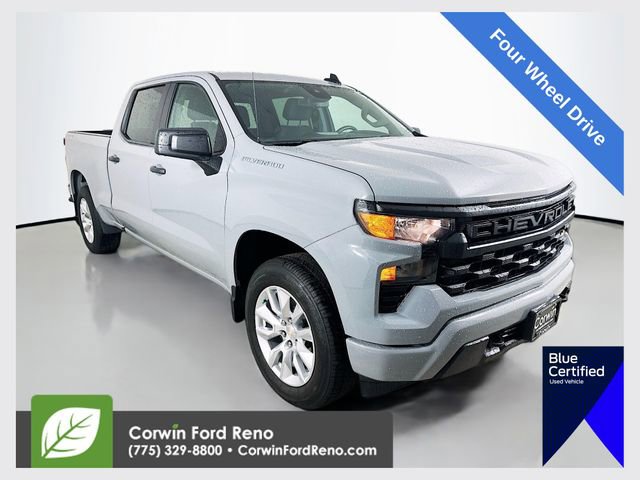 Used 2024 Chevrolet Silverado 1500 Custom AWD/4WD image 1
