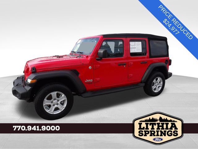 Used 2020 Jeep Wrangler Unlimited Sport S AWD/4WD image 5