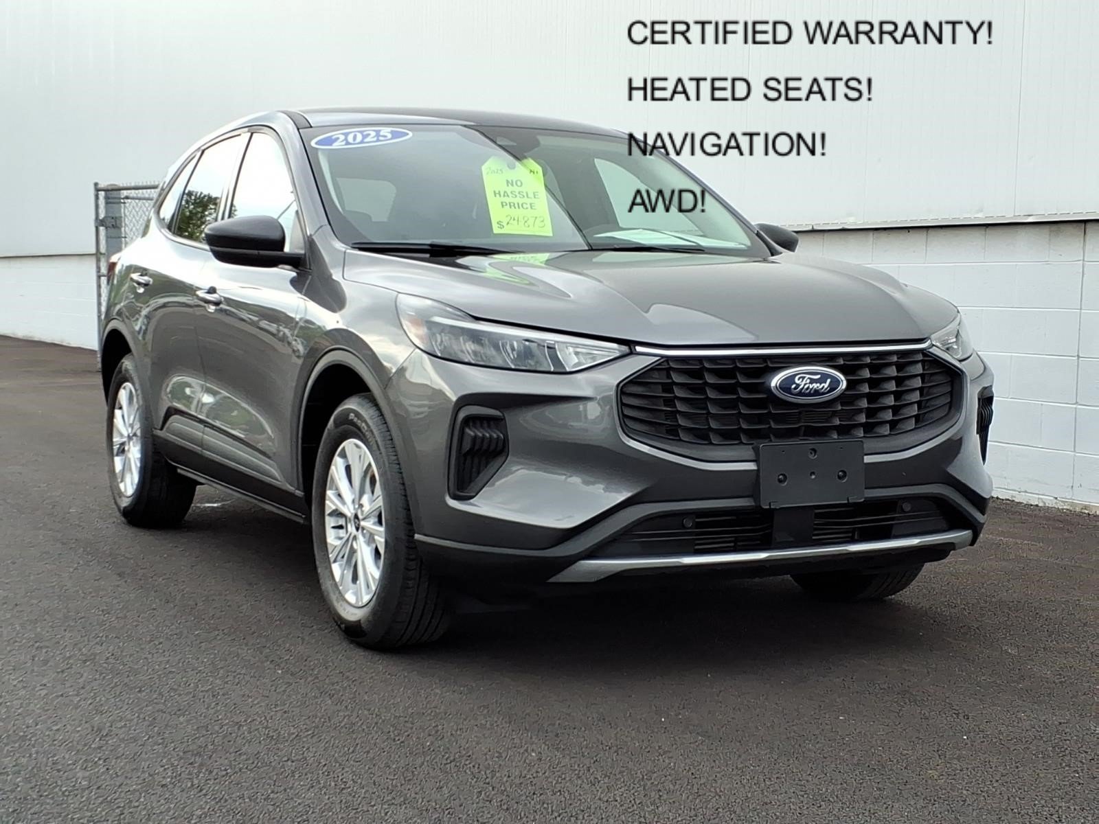 Certified 2025 Ford Escape Active w/ Cold Weather Package