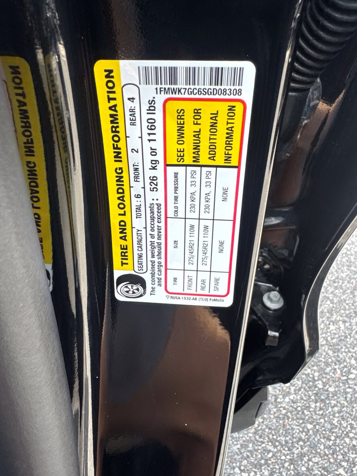 Certified 2025 Ford Explorer ST w/ Sun And Sound Package RWD image 13