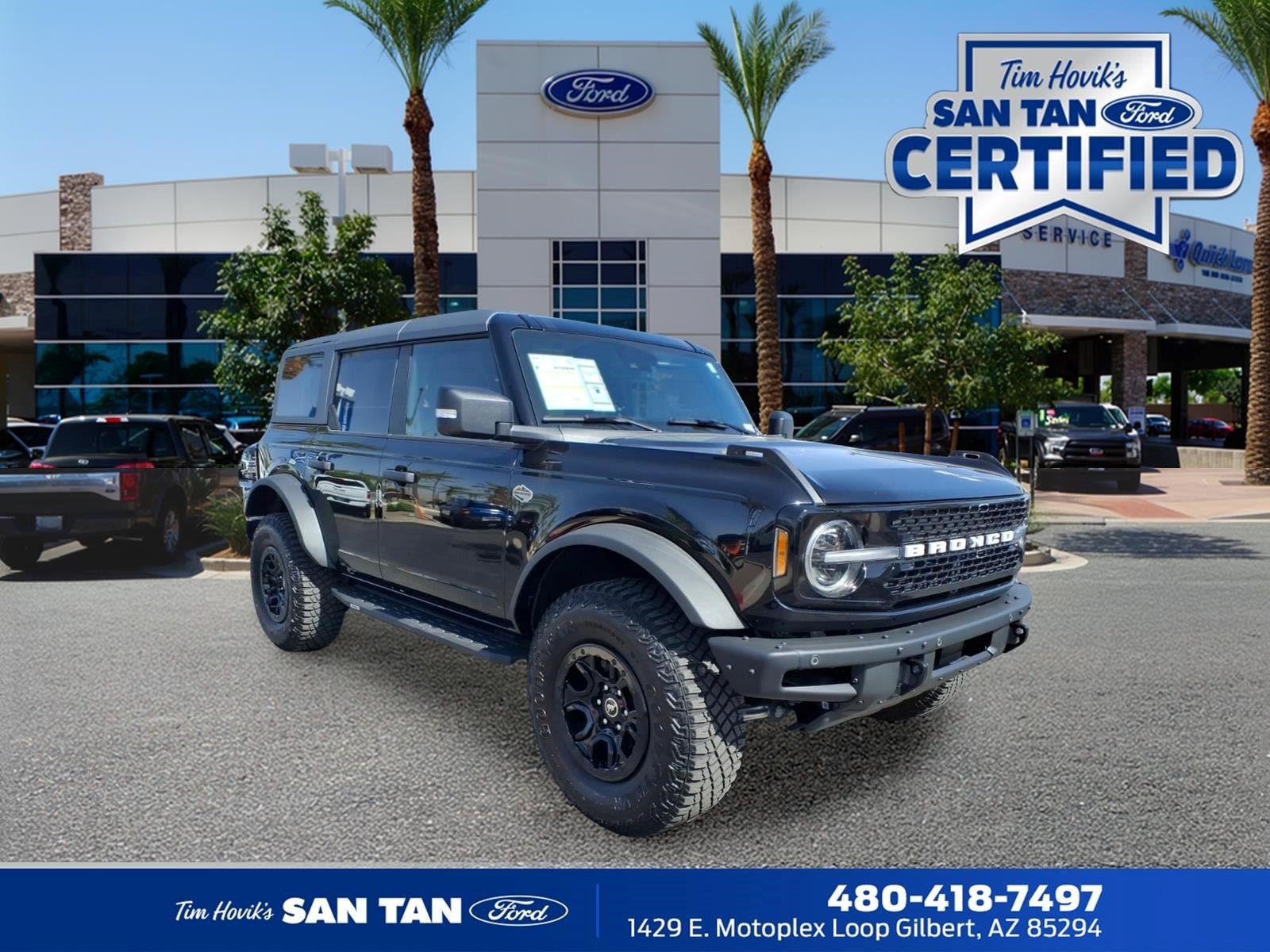 Certified 2024 Ford Bronco Wildtrak AWD/4WD image 1
