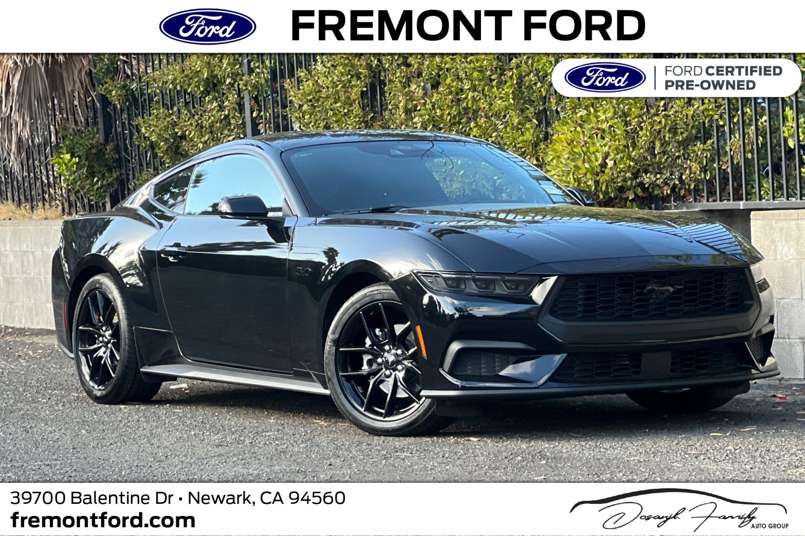 Certified 2025 Ford Mustang Coupe RWD image 1