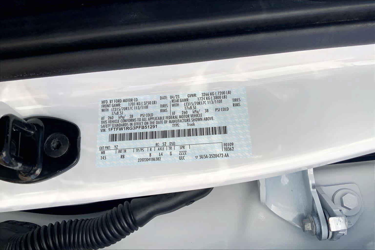 Certified 2023 Ford F150 Raptor AWD/4WD image 37