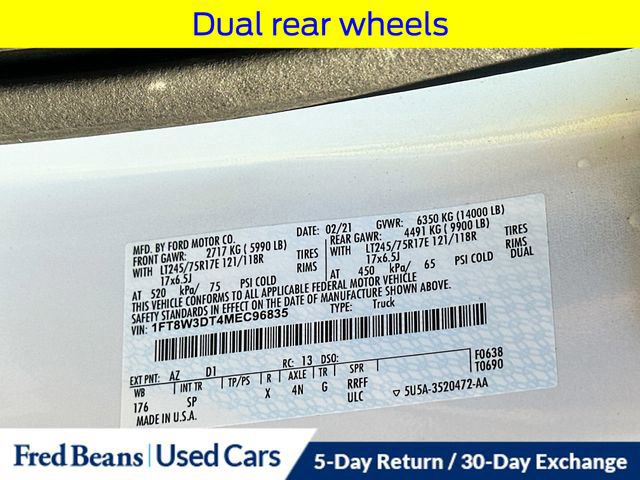 Certified 2021 Ford F350 King Ranch w/ King Ranch Ultimate Package image 39