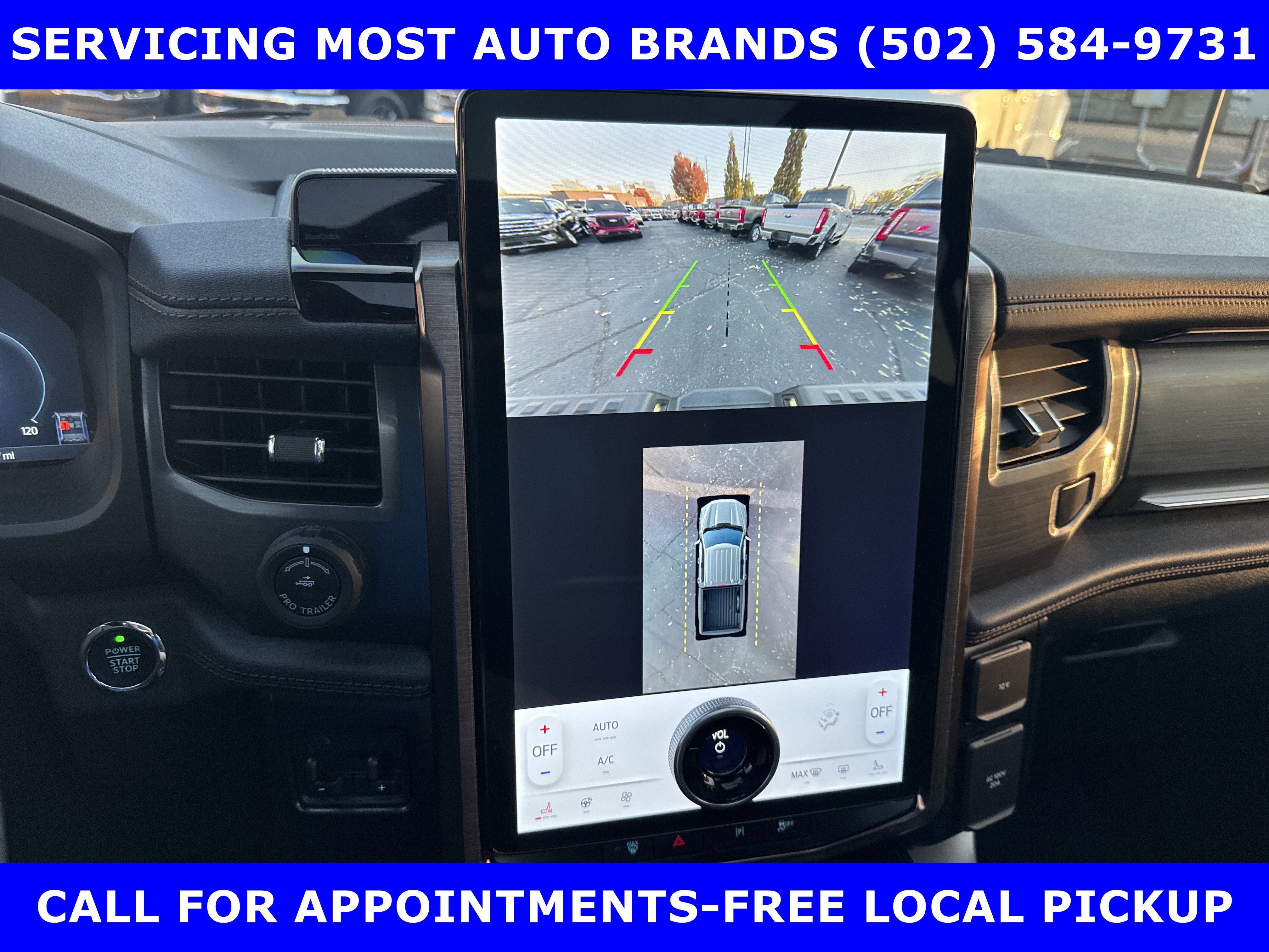 Certified 2024 Ford F150 Lightning Lariat w/ Max Trailer Tow Package image 12