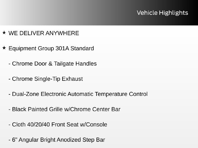 Certified 2025 Ford F150 XLT w/ Equipment Group 301A Standard AWD/4WD image 9
