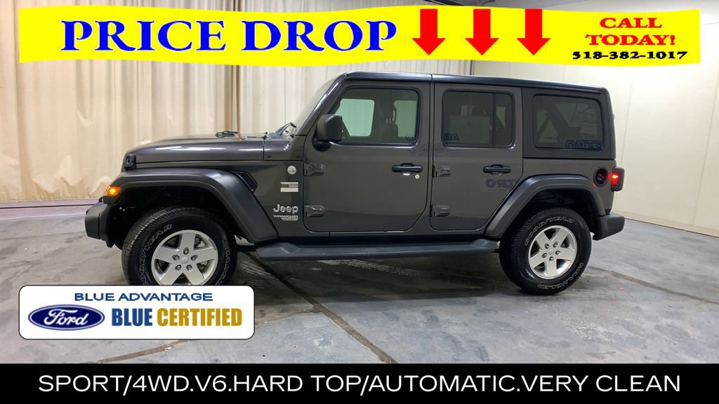 Used 2020 Jeep Wrangler Unlimited Sport S AWD/4WD image 3