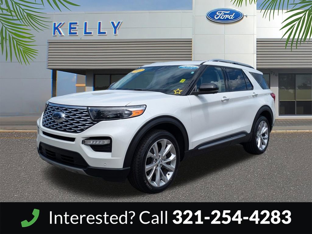 Certified 2022 Ford Explorer Platinum w/ Equipment Group 601A