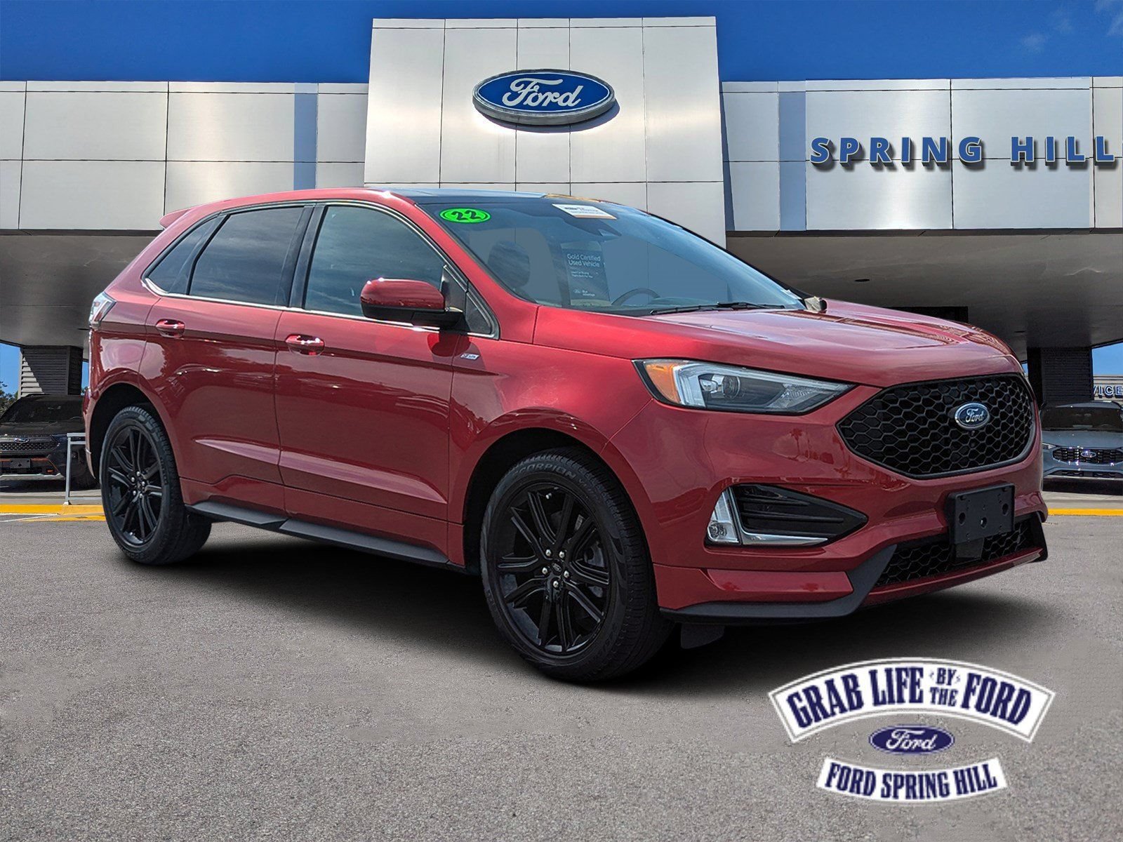 Certified 2022 Ford Edge ST-Line AWD/4WD image 1