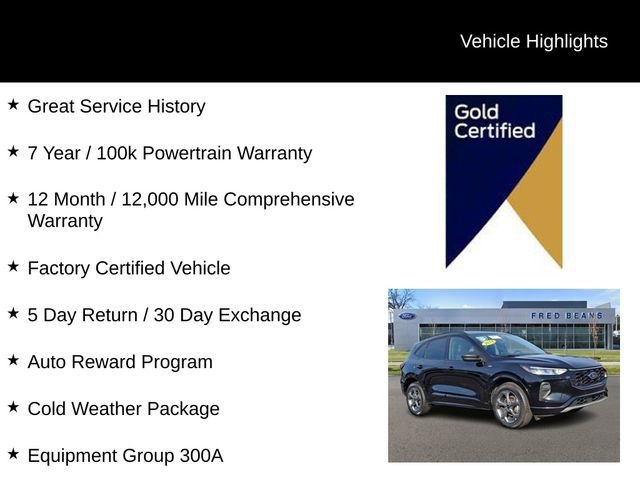 Certified 2024 Ford Escape ST-Line w/ Tech Pack #1 image 9