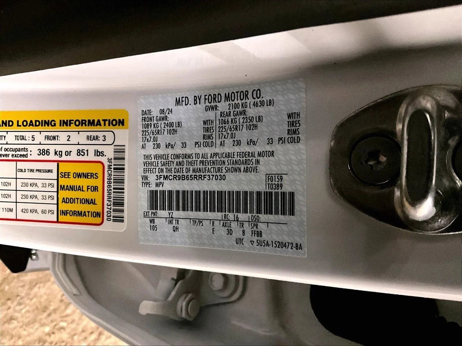 Certified 2024 Ford Bronco Sport Big Bend AWD/4WD image 32