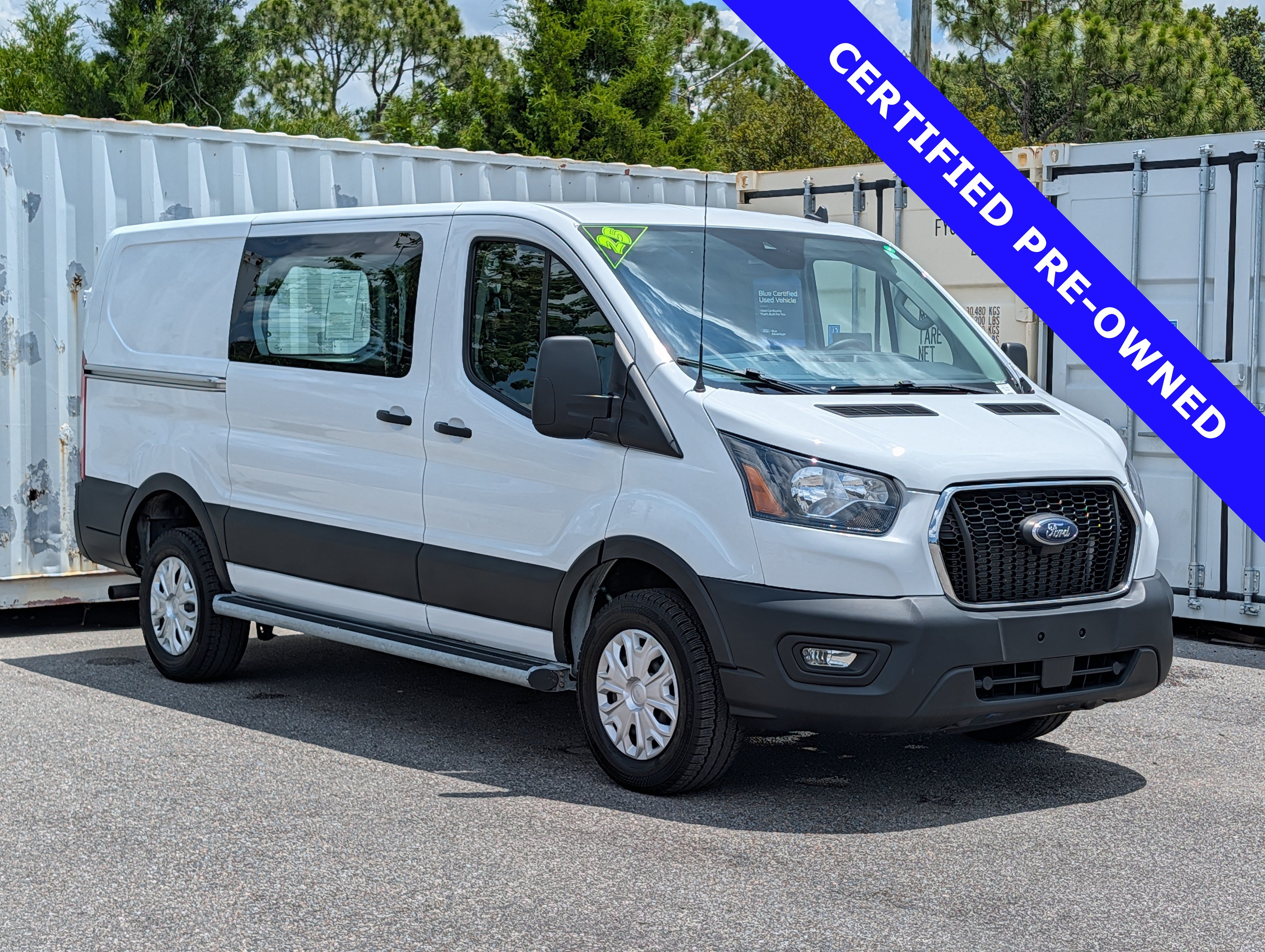 Certified 2025 Ford Transit 250 Low Roof w/ Exterior Upgrade Package RWD image 3