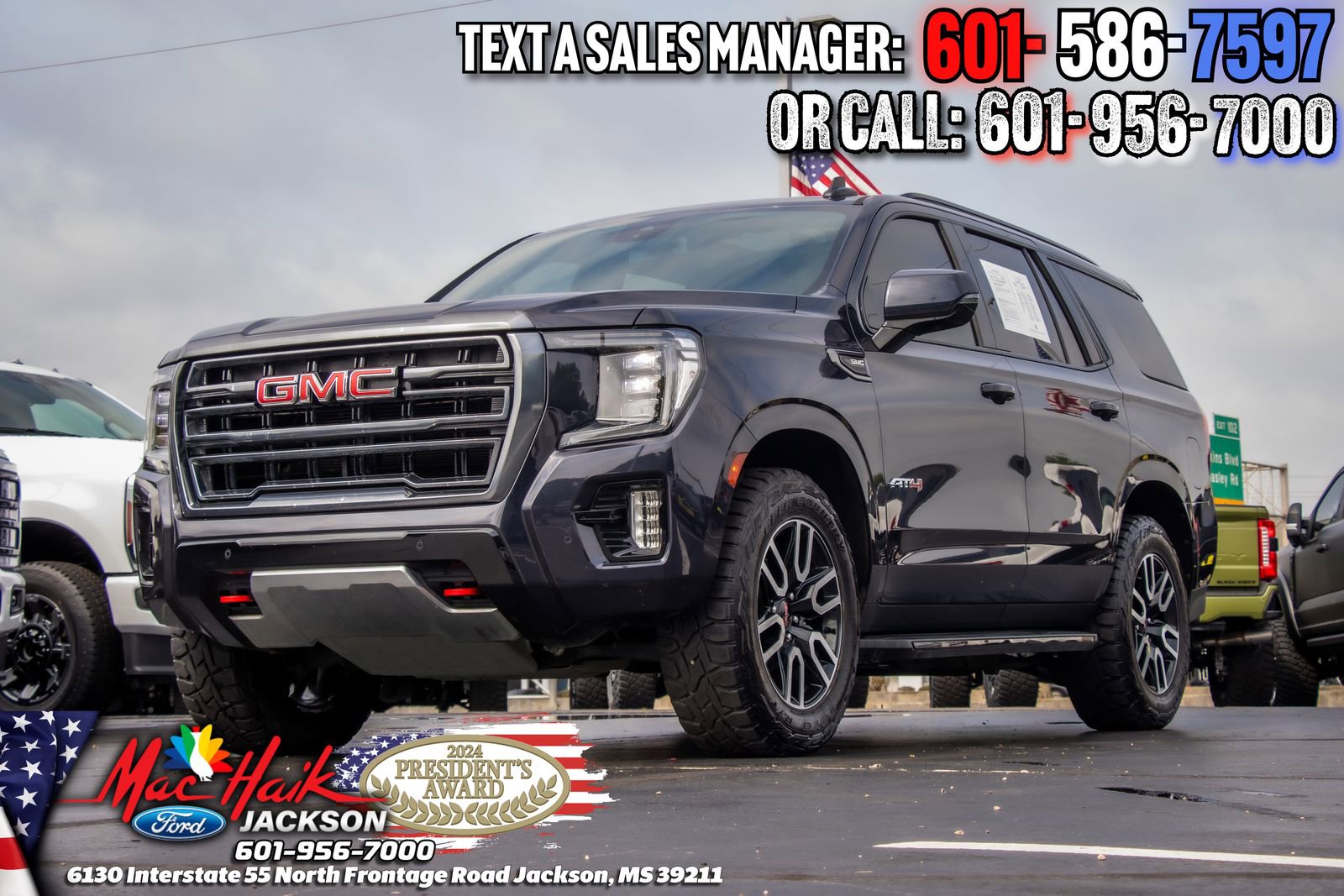 Used 2023 GMC Yukon AT4 w/ Max Trailering Package AWD/4WD image 2