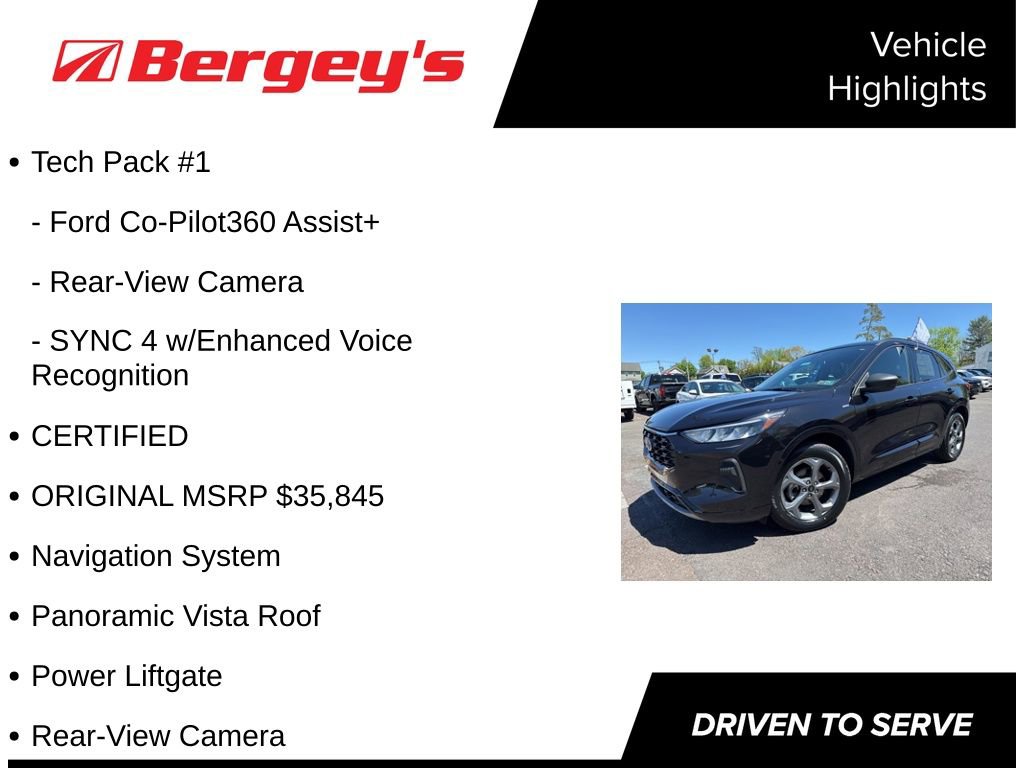 Certified 2023 Ford Escape ST-Line w/ Tech Pack #1 AWD/4WD image 5