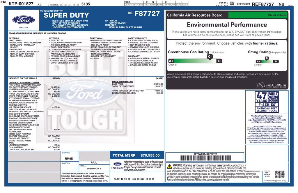 Certified 2024 Ford F250 XLT w/ XLT Premium Package image 5
