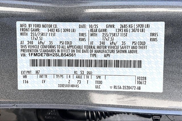 Certified 2025 Ford Bronco Big Bend AWD/4WD image 8