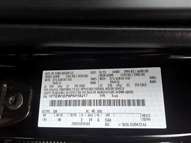 Certified 2023 Ford F150 XLT w/ Equipment Group 302A High AWD/4WD image 28