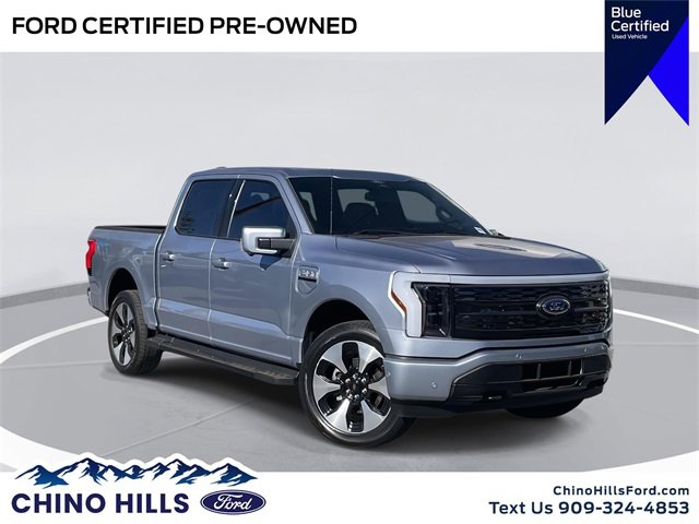 Certified 2022 Ford F150 Lightning Platinum