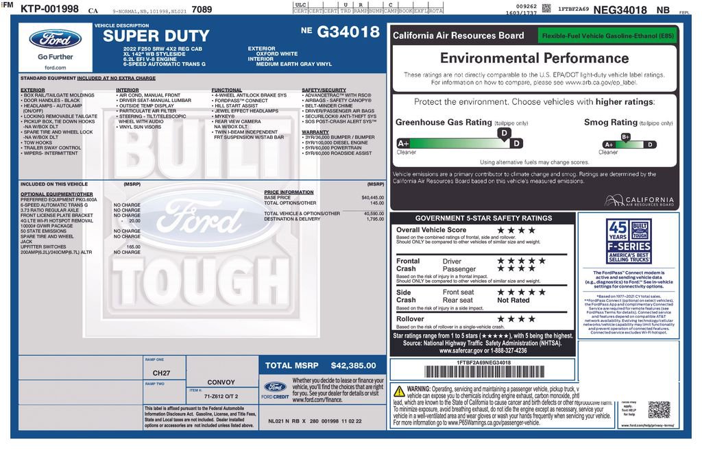 Certified 2022 Ford F250 XL RWD image 3