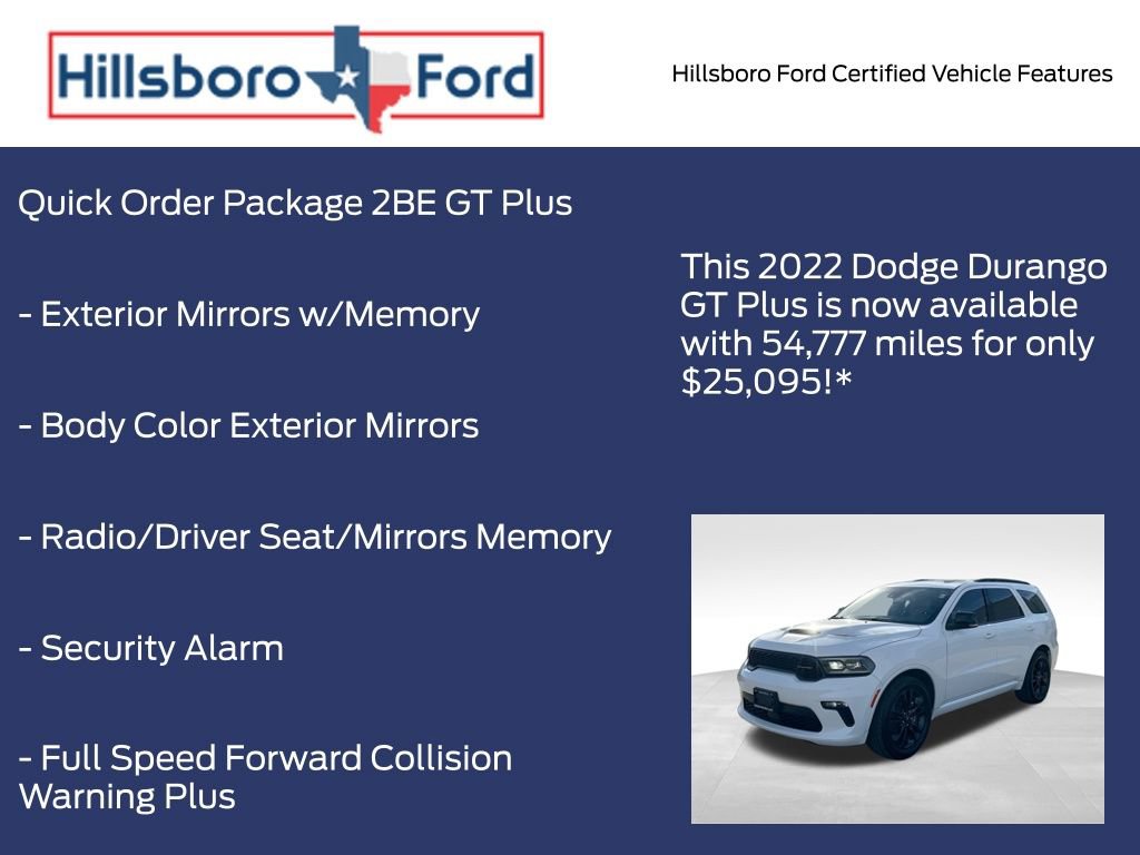 Used 2022 Dodge Durango GT image 17