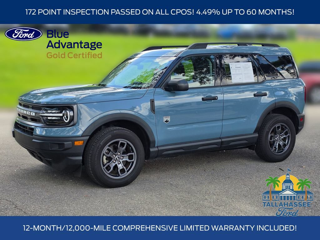 Certified 2023 Ford Bronco Sport Big Bend