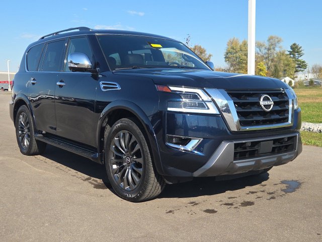Used 2023 Nissan Armada Platinum w/ Captain's Chairs Package