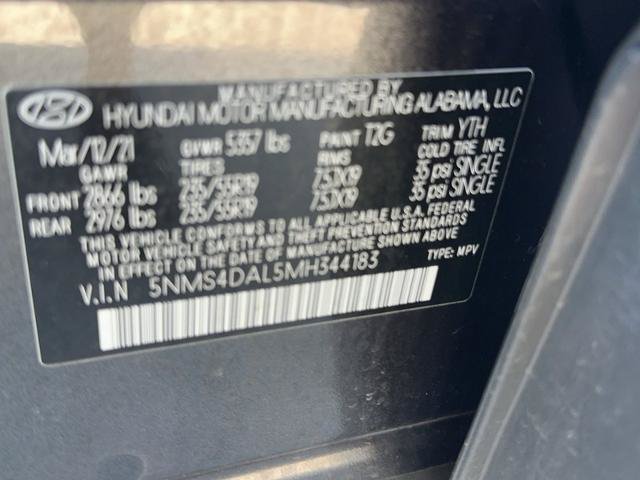 Used 2021 Hyundai Santa Fe Limited AWD/4WD image 21