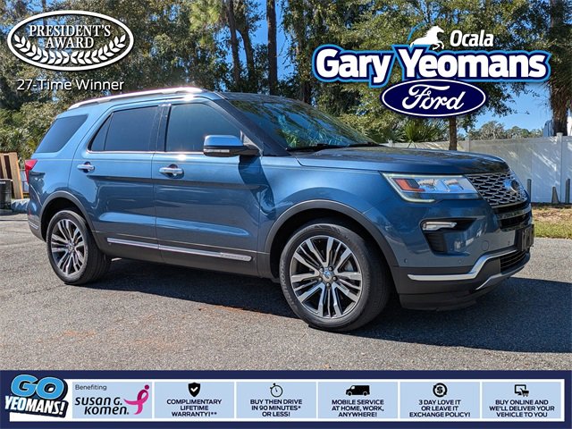 Certified 2019 Ford Explorer Platinum
