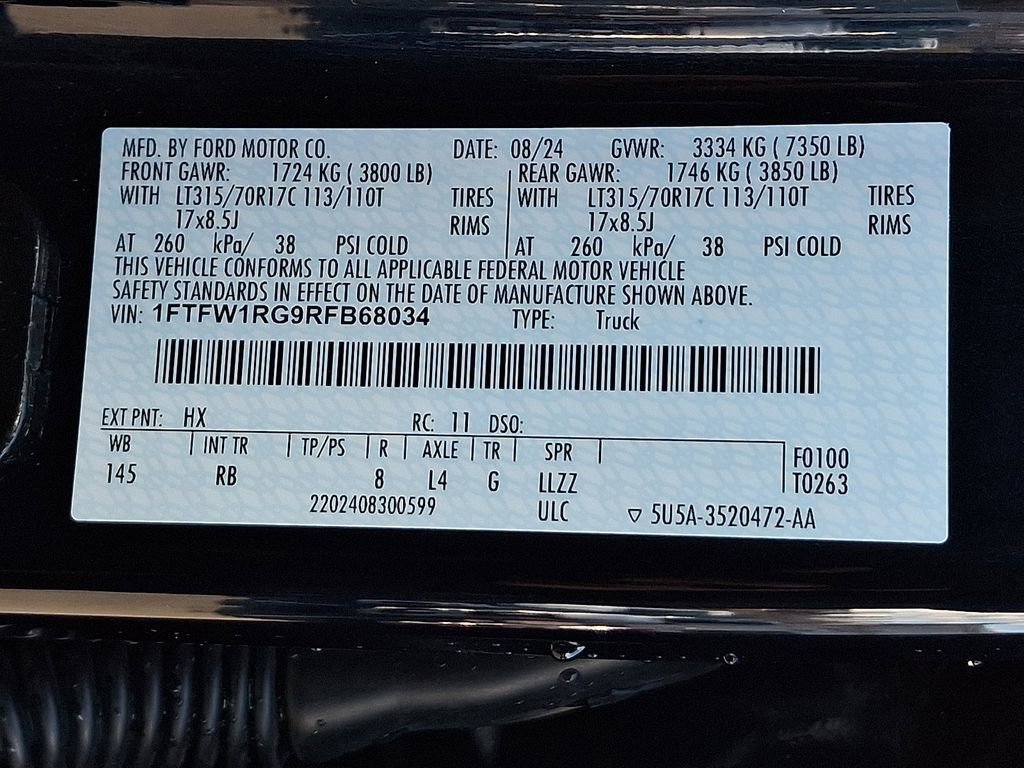 Certified 2024 Ford F150 Raptor image 29