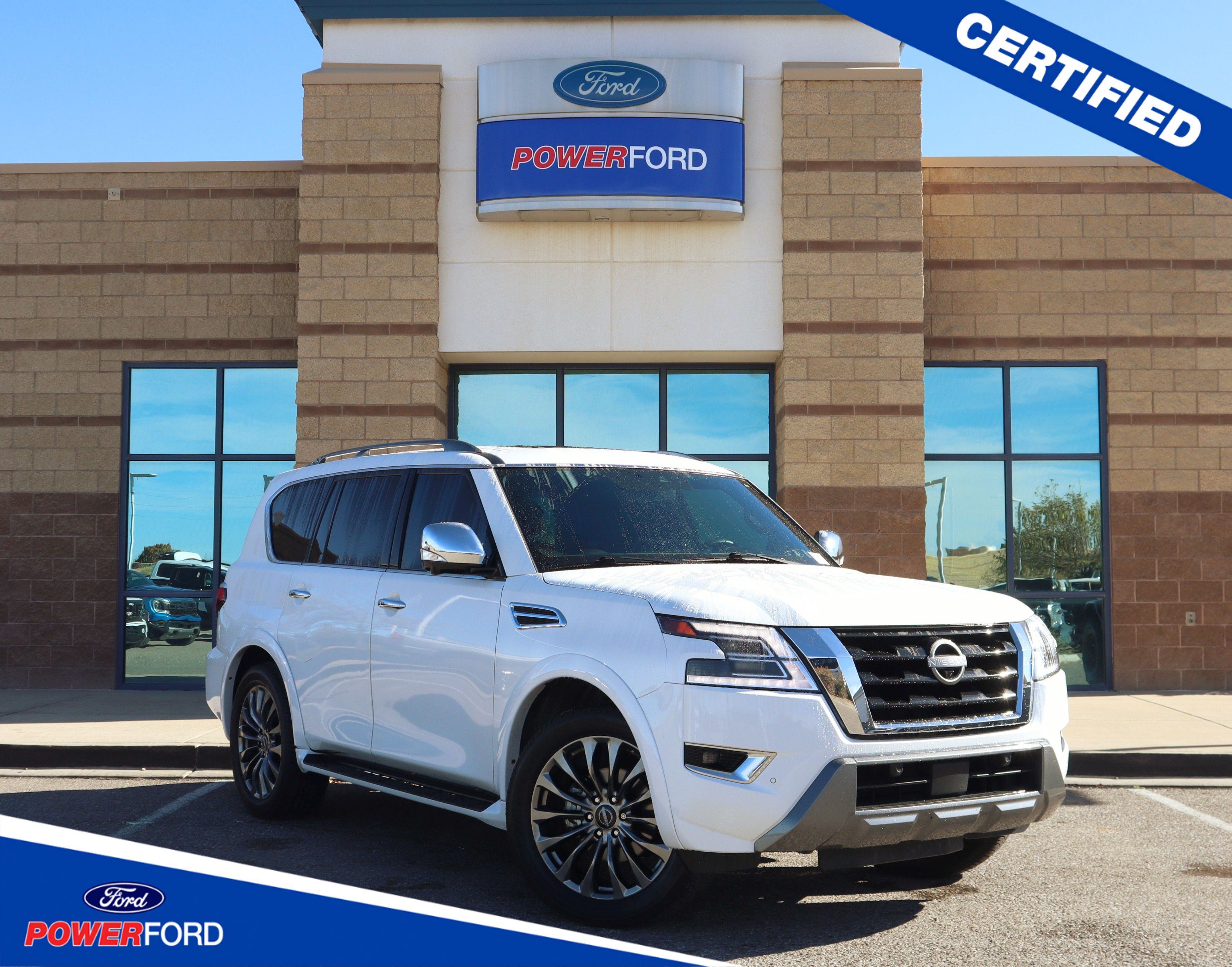 Used 2023 Nissan Armada Platinum w/ Captain's Chairs Package