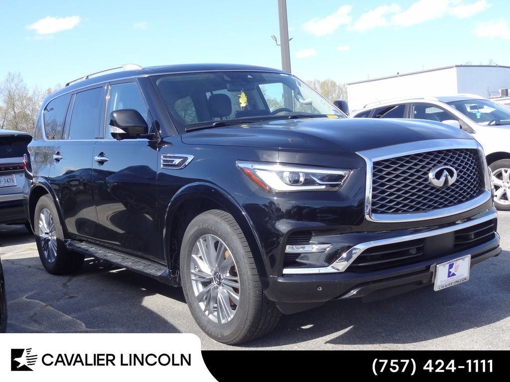 Used 2022 INFINITI QX80 Luxe w/ Cargo Package image 1